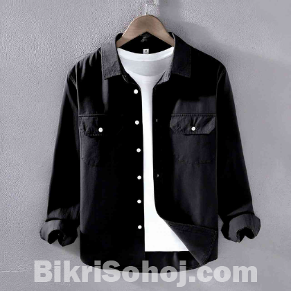 Full sleeve double pocket Shirt